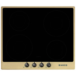 Smeg PI964P Victoria Aesthetic 60cm Induction Hob, Cream